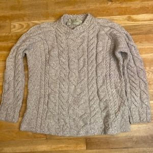 Irish wool sweater